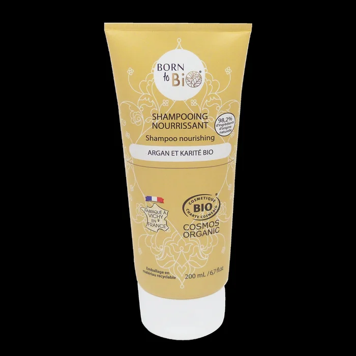 Shampooing Nourrissant Argan et Karité – Certifié bio