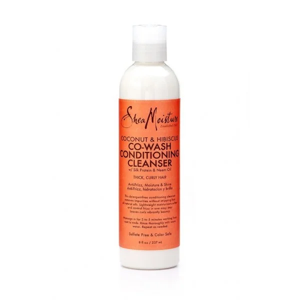 SHEA MOISTURE COCO & HIBISCUS ≡ Après-shampooing “CO-WASH”