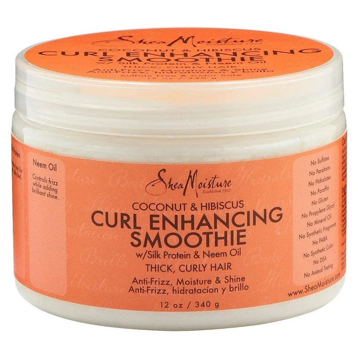 SHEA MOISTURE COCO & HIBISCUS ≡ Crème définition boucles “Curl Enhancing”