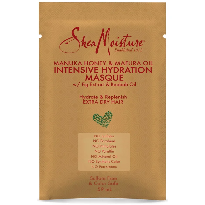 Shea Moisture Masque de soin Miel de Manuka et Huile de Mafura 59 ml