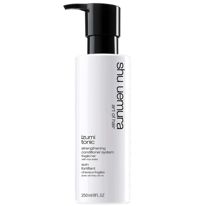 Shu Uemura Izumi Tonic Après-shampooing Fortifiant Cheveux Fragiles avec de l'Eau de Riz 250 ml