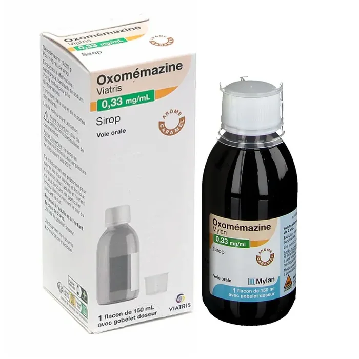 Sirop Toux sèche – Oxomemazine 0,33mg/ml – Arôme caramel – Flacon 150ml