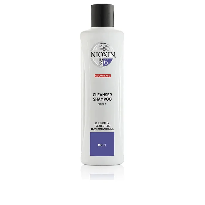 SISTEMA 6 – Champú – Para Cabello Tratado Químicamente y muy Debilitado – Paso 1 300 ml