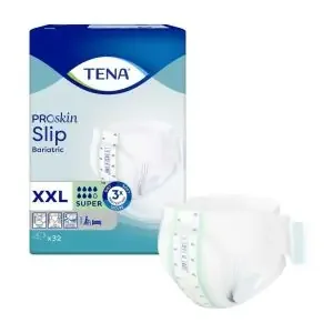 Slip Proskin Bariatric Super XXL Incontinence personne obèse – Paquet de 32