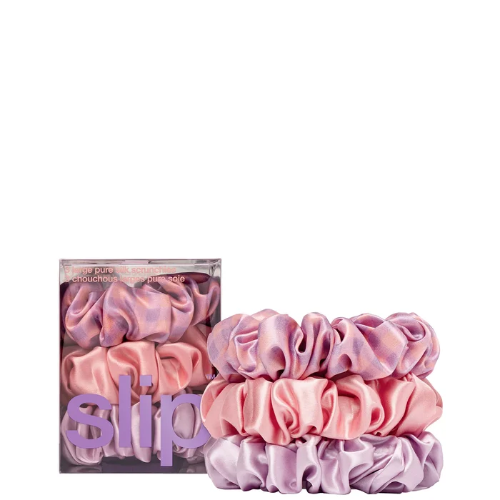 Slip Pure Silk Large Scrunchies – Belleflower
