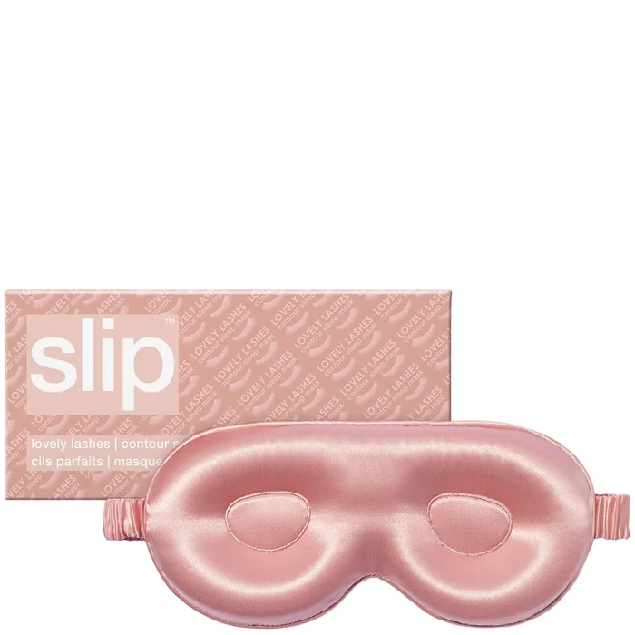 Slip Silk Contour Sleep Mask – Rose