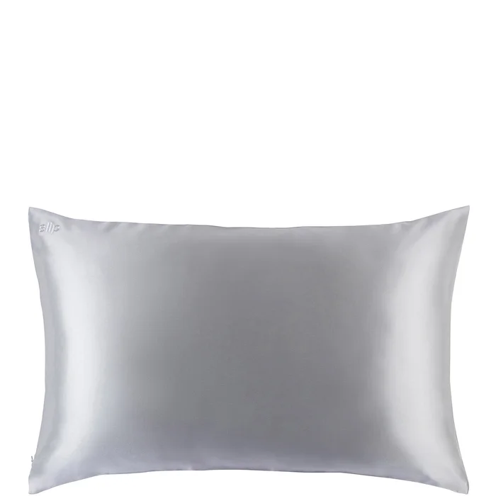 Slip Silk Pillowcase – Queen – Silver