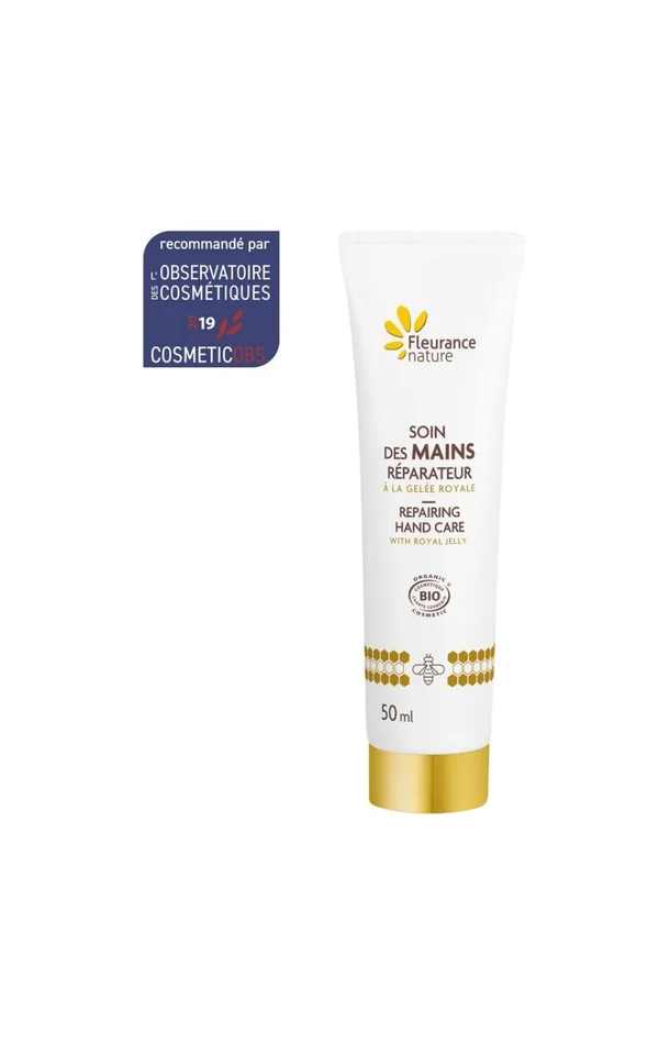 Soin bio réparateur – Gelée royale – Mains – 50 ml