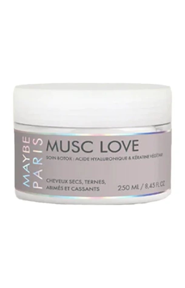 Soin botox – Musc Love – Cheveux secs, ternes & abimés – 250 ml
