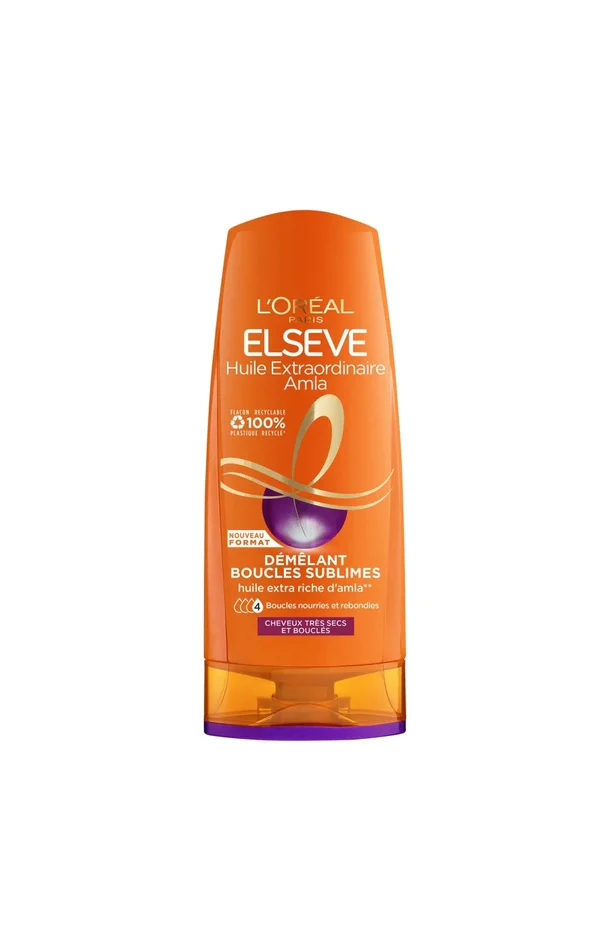 Soin démêlant – Huile d’amla – Cheveux très secs & bouclés – 250 ml
