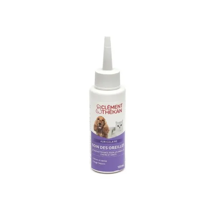 SOIN DES OREILLES CHIEN ET CHAT 100ML CLEMENT THEKAN