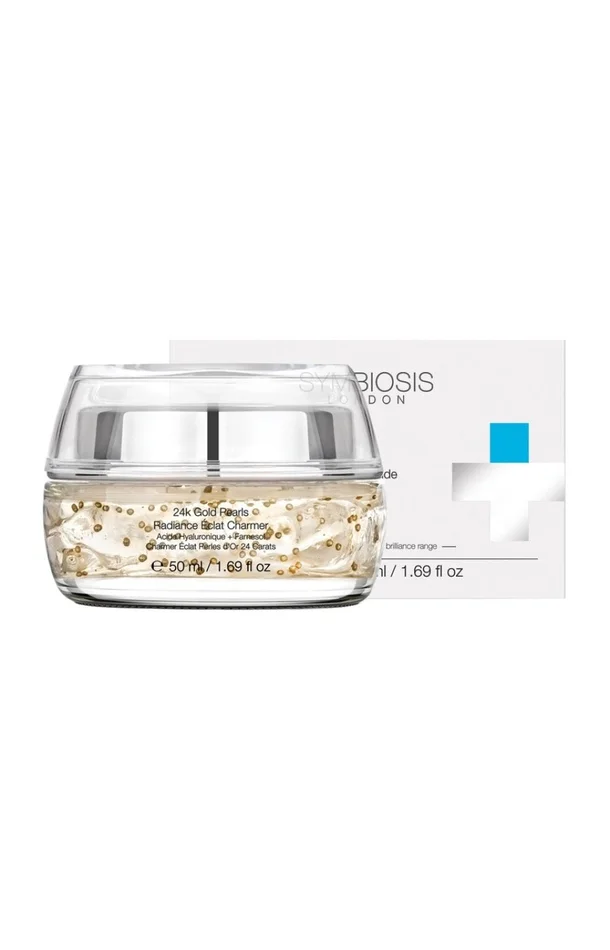 Soin hydratant & éclatant – Perles d’or 24 carats – Visage