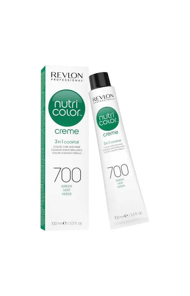 Soin nutritif repigmentant – 700 Vert – Nutri Color – Cheveux colorés – 100 ml