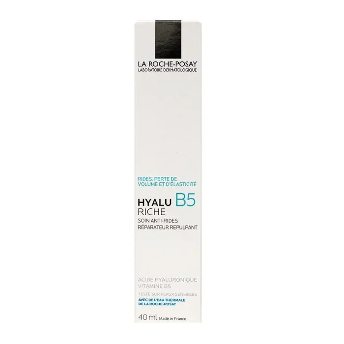 Soin réparateur anti-rides repulpant peau sèche Hyalu B5 La Roche Posay 40 mL