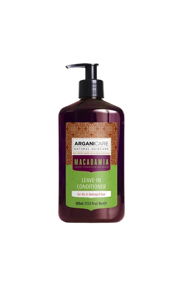Soin réparateur sans rinçage – Argan & macadamia – Cheveux secs & abîmés – 400 ml