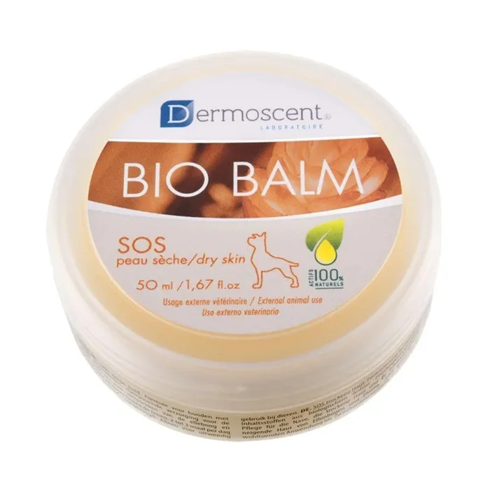 Soin réparateur SOS Chien 50ml Bio-Balm pour la truffe, les coussinets et les cals LDCA