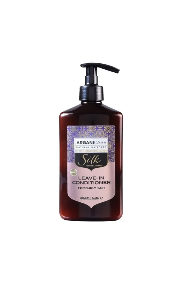 Soin sans rinçage – Protéine de soie – Cheveux bouclés – 400 ml
