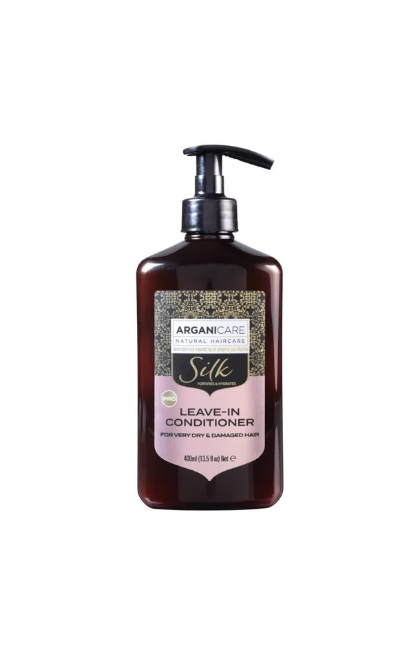 Soin sans rinçage – Protéine de soie – Cheveux secs & ternes – 400 ml