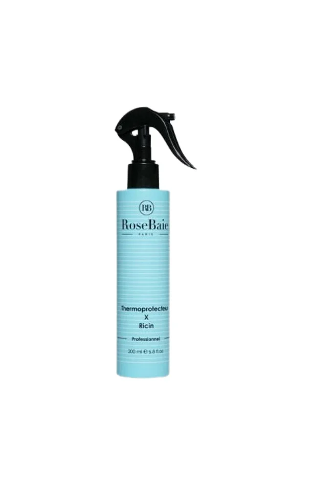 Soin thermoprotecteur – Kératine & huile de ricin – Cheveux secs & abîmés – 200 ml