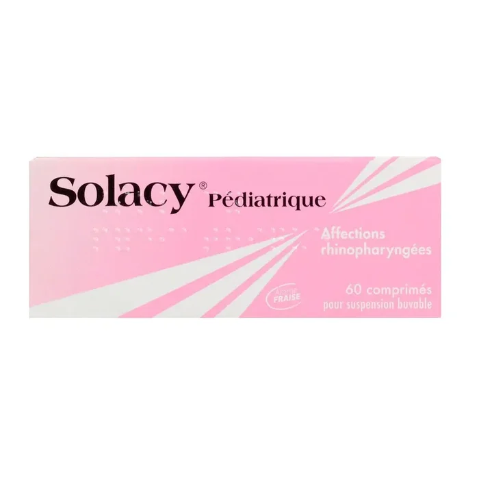 Solacy Pédiatrique – Affections rhinopharynginées – 60 comprimés