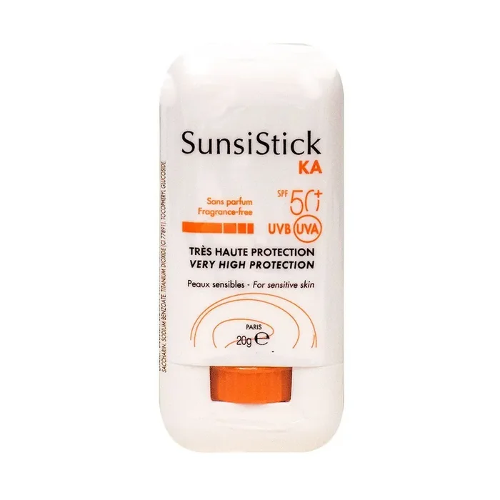 Solaire – SunsiStick KA 20g – SPF50+ – Très Haute Protection Zones Sensibles
