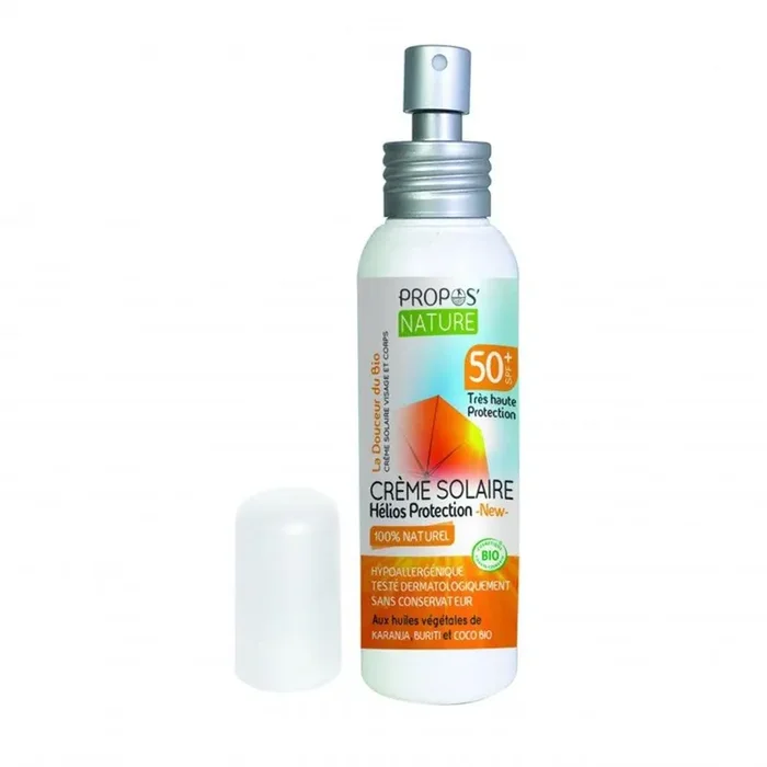 Solaire Creme Haute Protection Spf50+ Bio 75ml Propos‘Nature