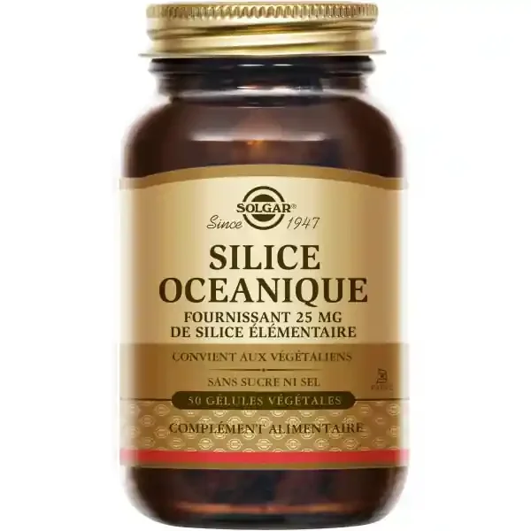 Solgar Silice Océanique Gélules Végétales x 50