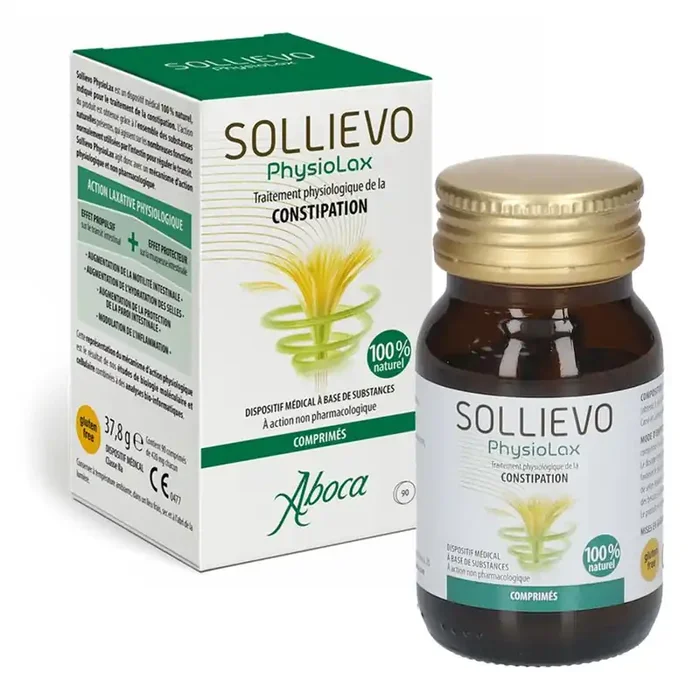Sollievo Physiolax – Constipation – 90 Comprimés