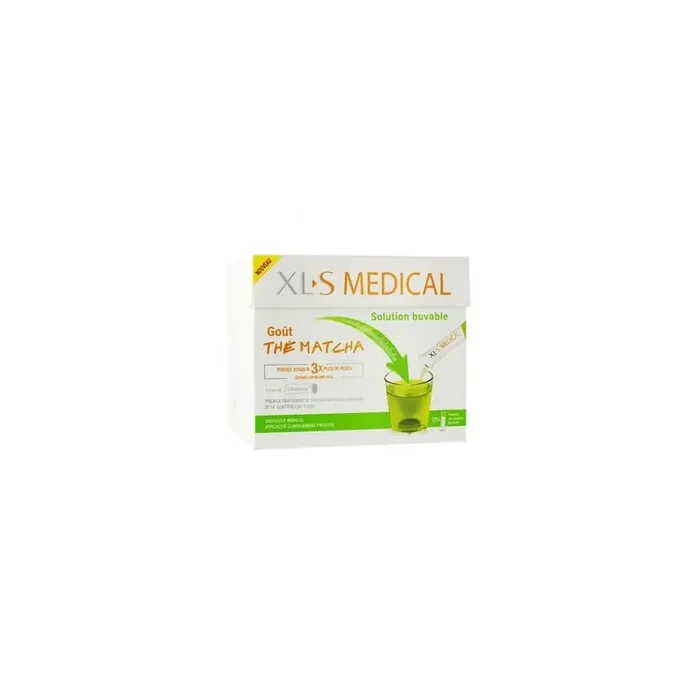 SOLUTION BUVABLE THE MATCHA 90 SACHETS XLS MEDICAL