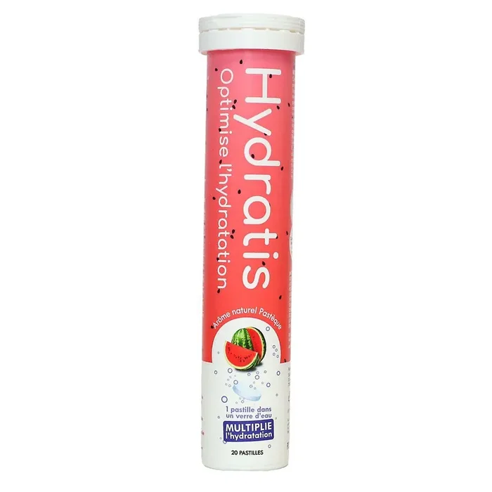 Solution d‘hydratation arôme pastèque 20 pastilles