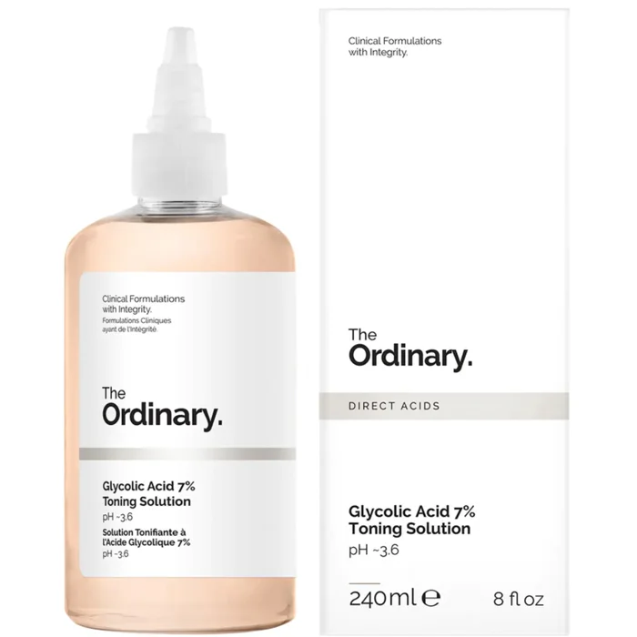 Solution Tonifiante À L’acide Glycolique 7% – 240 ml