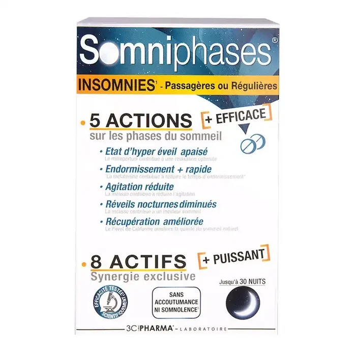 Somniphases 30 comprimés