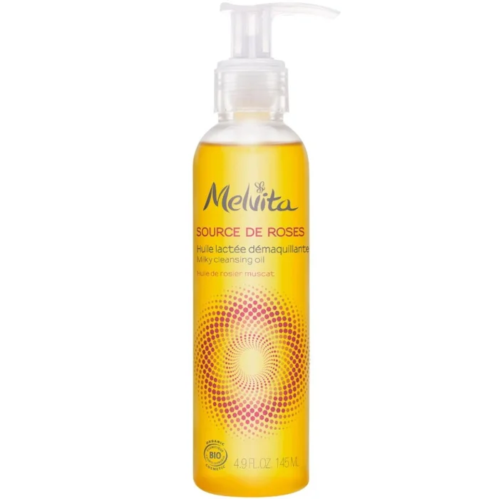 Source de Roses – Huile Lact&eacute;e D&eacute;maquillante 145 ml