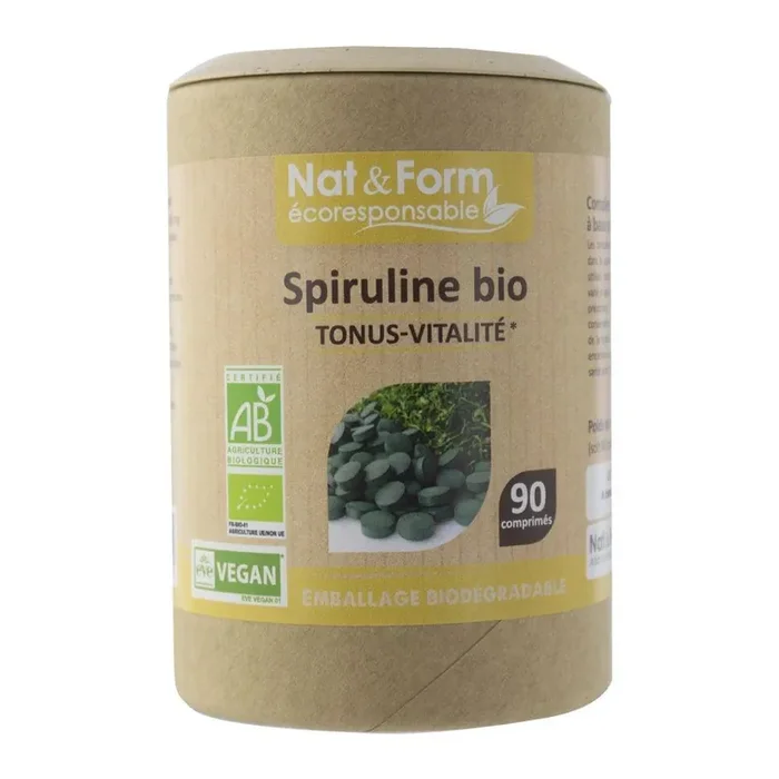 SPIRULINE BIO 90 COMPRIMES 90 comprimés nat-form