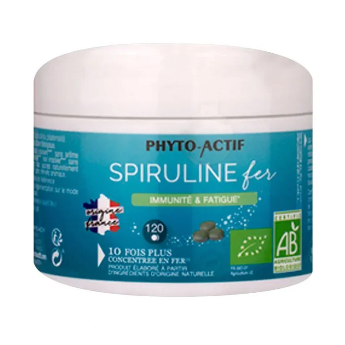 Spiruline fer 120 comprimés