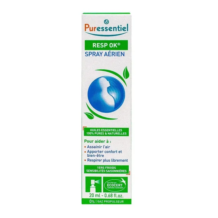 Spray Aérien Resp OK – Confort respiratoire Assainir l‘air – 20ml