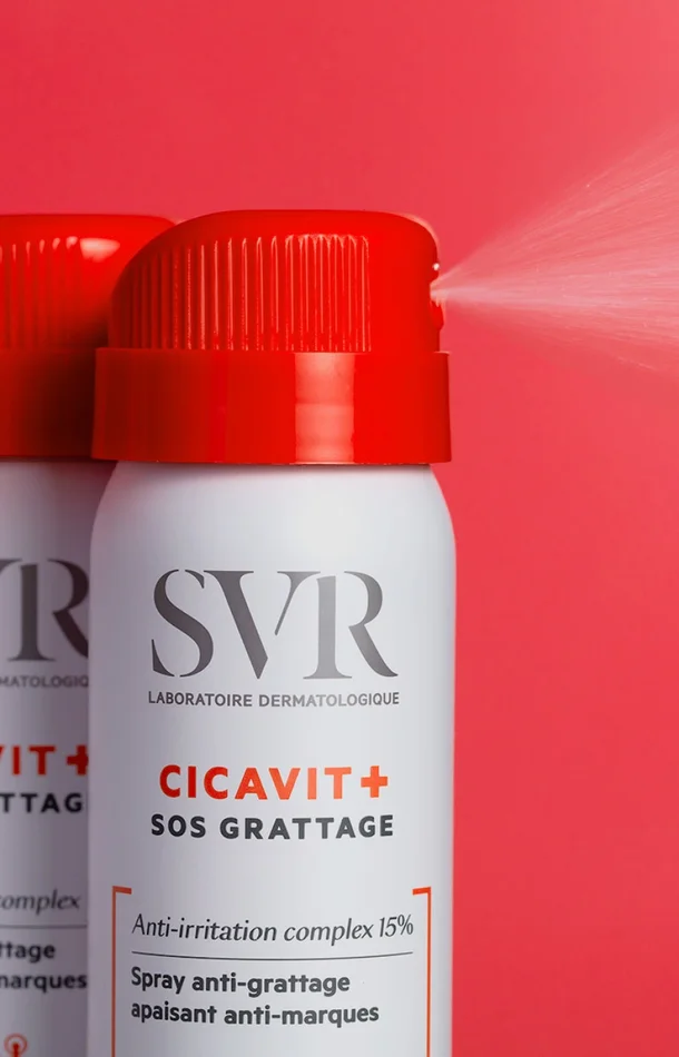 Spray anti-irritation – Cicavit+ – Peaux sensibles à démangeaisons – Corps – 40 ml
