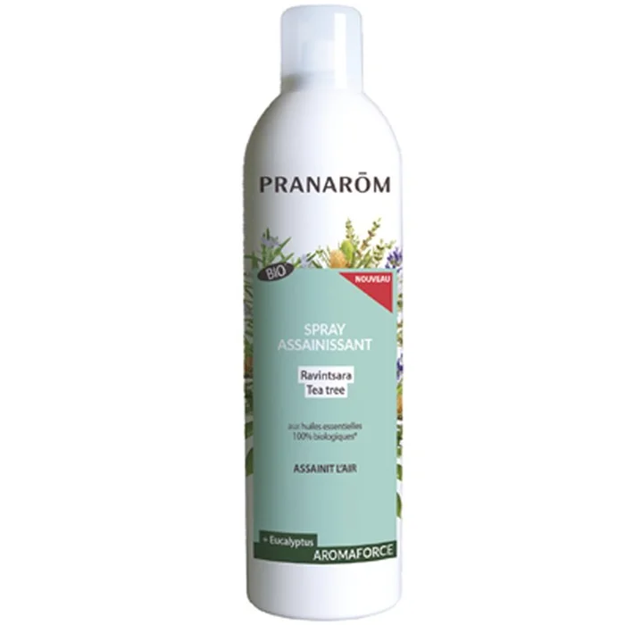 Spray assainissant bio – Ravintsara & tea tree – 400 ml
