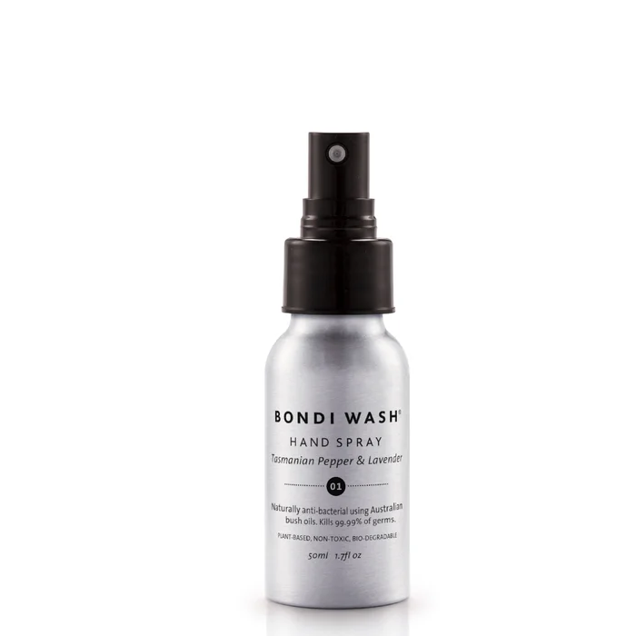 Spray Assainissant pour les Mains – Poivre de Tasmanie & Lavande 50 ml