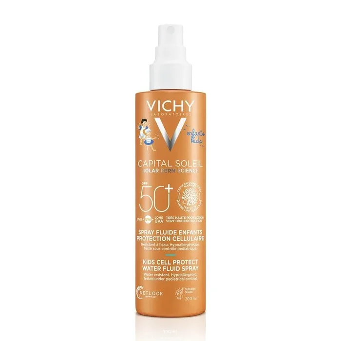 Spray Fluide Enfants SPF50+ 200ml Capital Soleil Vichy