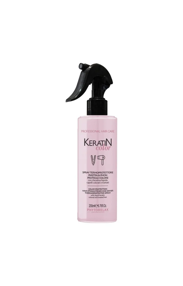 Spray lissant protecteur de couleur – Keratin Color – Cheveux colorés – 200 ml