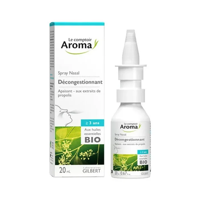 Spray nasal décongestionnant 20ml Apaisant avec extrait de propolis le-comptoir-aroma