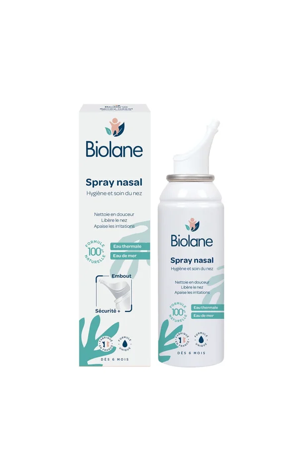 Sprays nasaux à l’eau de mer – Bébé – 2 x 100 ml