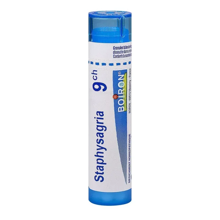 Staphysagria 9ch – Problèmes de Peau – Tube Granules 4g