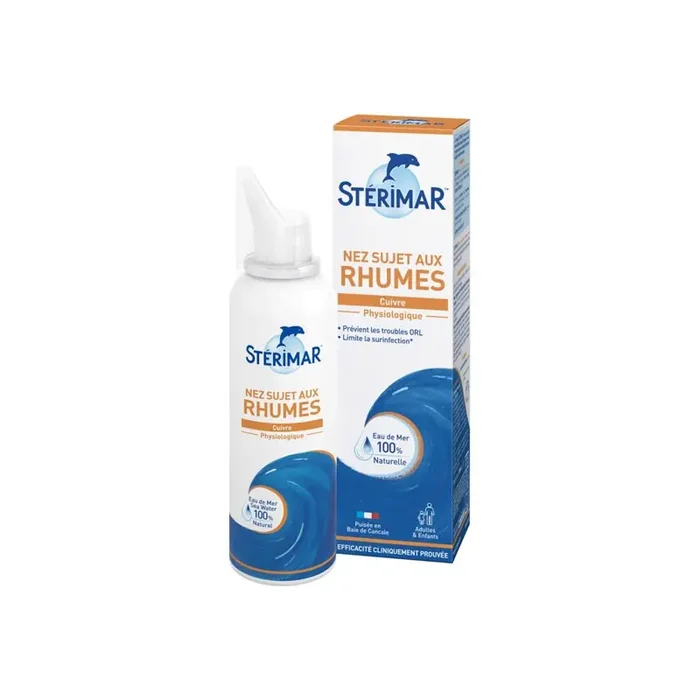 Sterimar Cuivre nez sujet aux rhumes 100ml