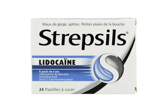 Strepsil Lidocaine – Mal de gorge – 24 Pastilles