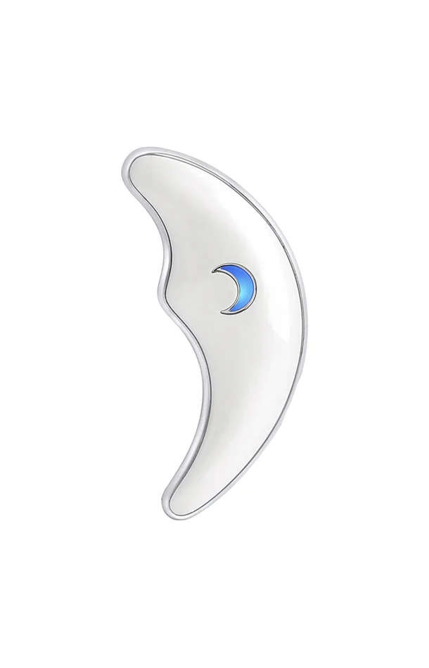 Stylo masseur Gua Sha – Visage & corps – Blanc