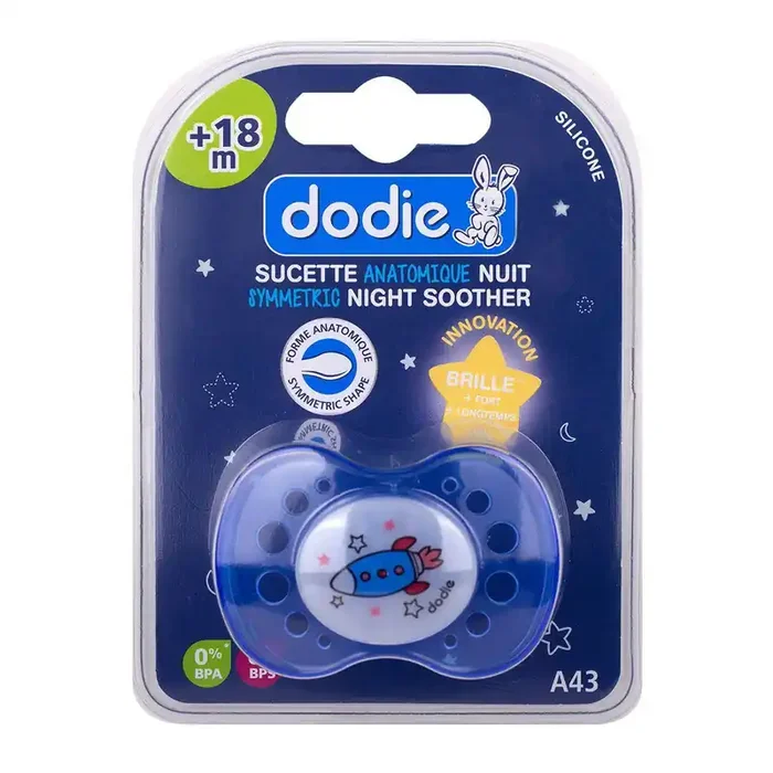 Sucette anatomique nuit 18m+