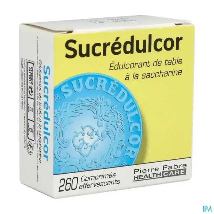 Sucrédulcor comprimé effervescent 260