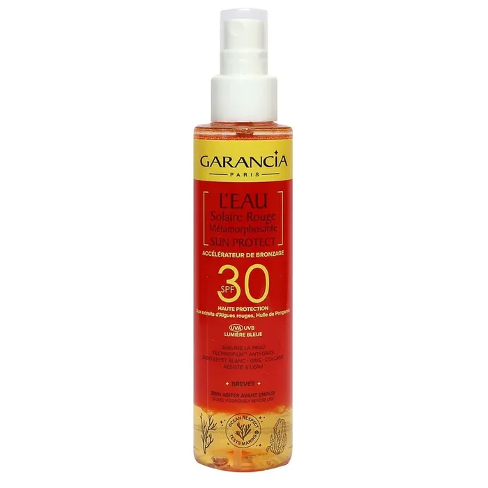 Sun Protect l‘Eau solaire Rouge métamorphosante SPF30 150ml